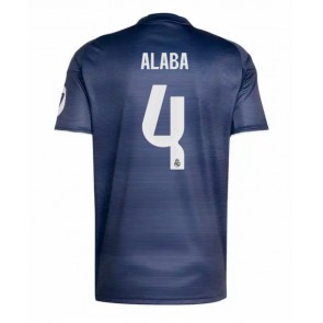 Lacne Muži Futbalové dres Real Madrid David Alaba #4 2025-26 Krátky Rukáv - Preč